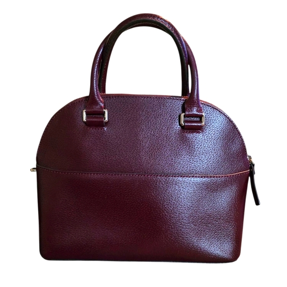 Kate Spade Grove Street Carli Medium Satchel Handbag in Cherrywood Red NWOT - Picture 9 of 17